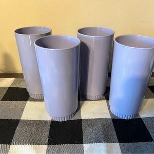 Royalon Vintage Lavender Tumblers Set of 4 Cups